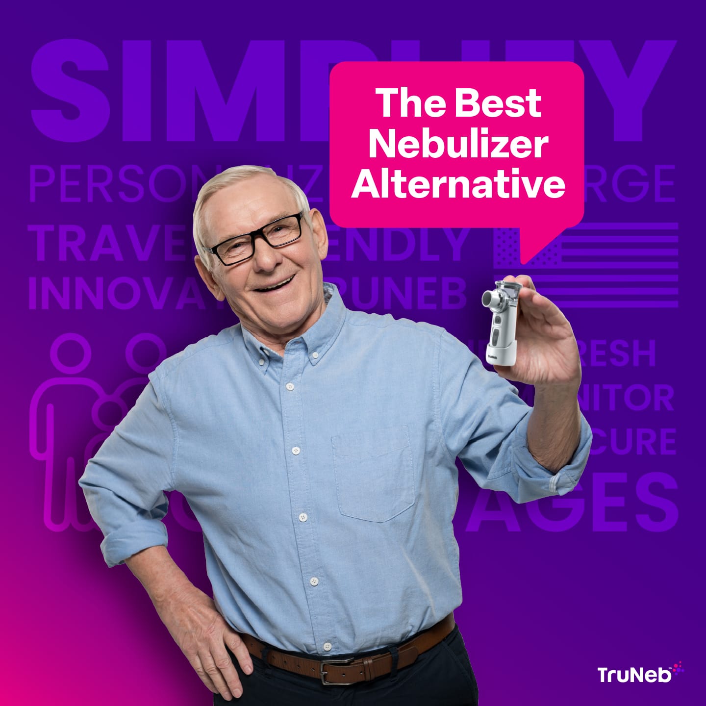 Portable Mesh Nebulizer - Flyp Nebulizer Alternative