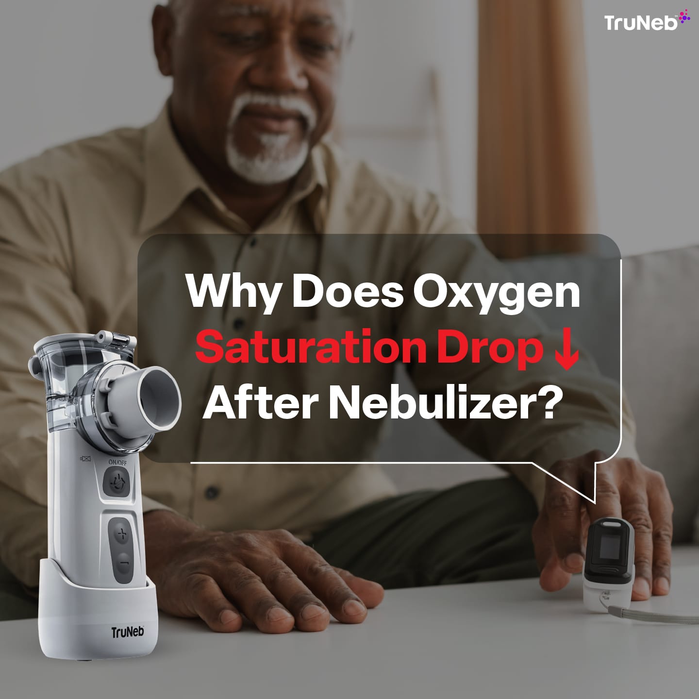 Oxygen Saturation Drop After Nebulizer
