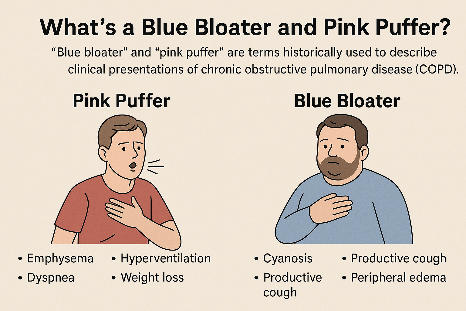 Blue Bloater and Pink Puffer Difference