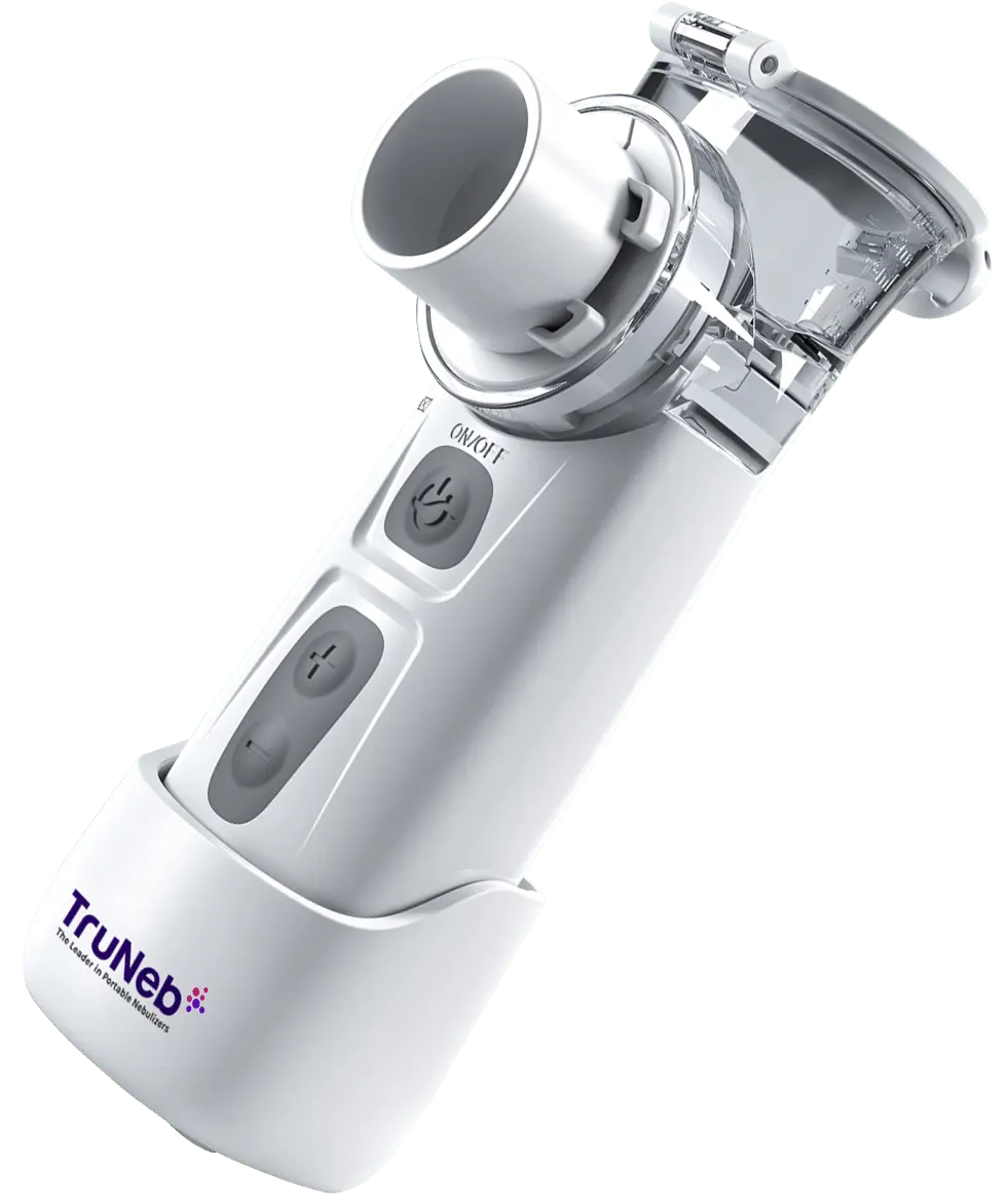 Image of the truneb portable nebulizer, the best nebulizer for COPD