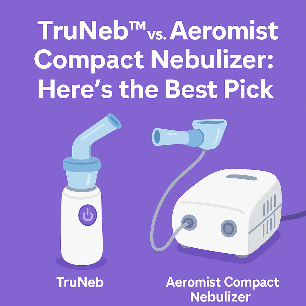 Aeromist Nebulizer vs TruNeb Portable Nebulizer