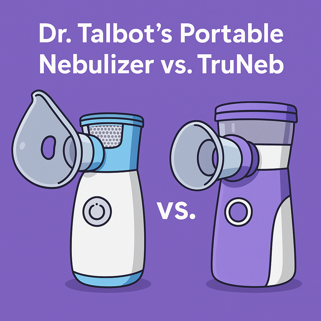 Difference Between Dr. Talbot’s and TruNeb™ Portable Nebulizer