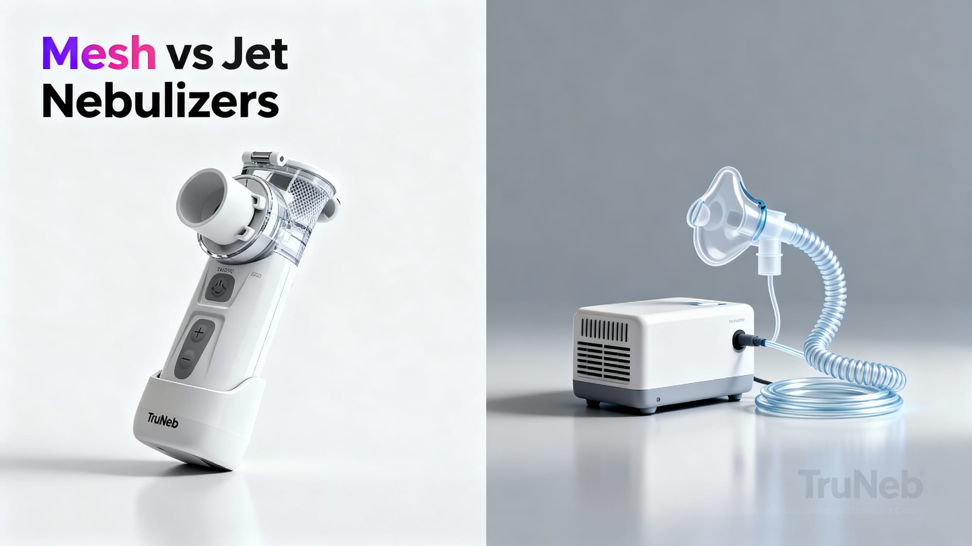 jet nebulizer vs mesh nebulizer