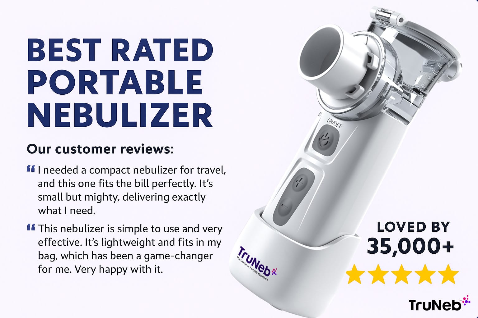 Best Rated Portable Nebulizer - TruNeb