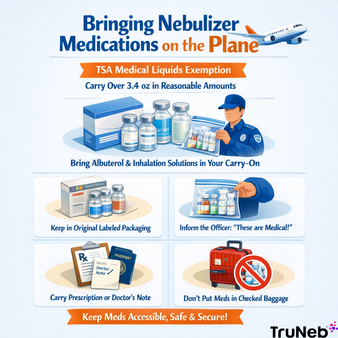Bringing Nebulizer Medications on the Plane