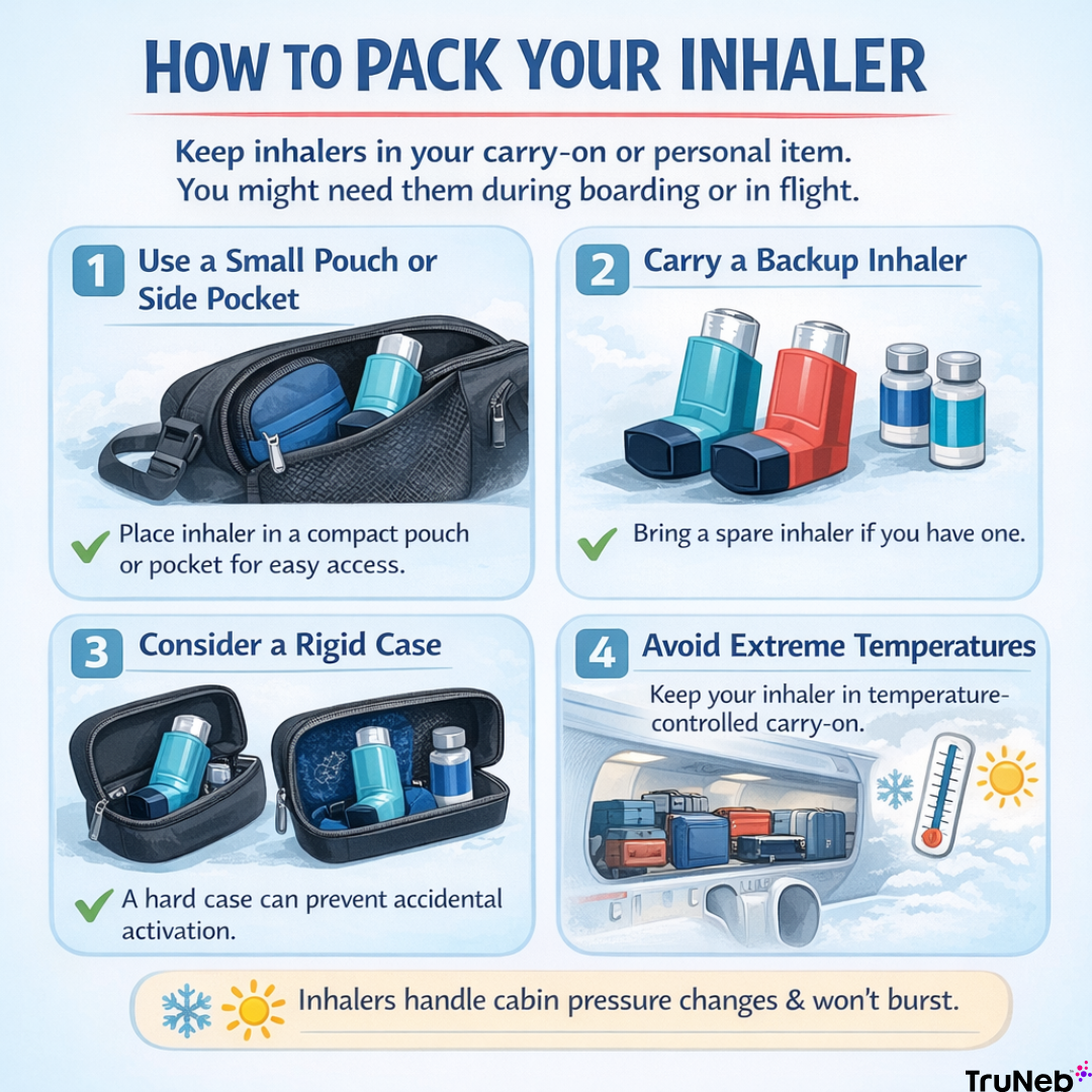 Pack Your Inhaler to Carry on a Plane