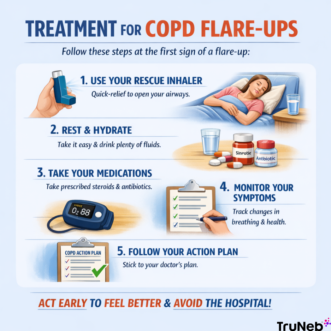 COPD flare up treatments