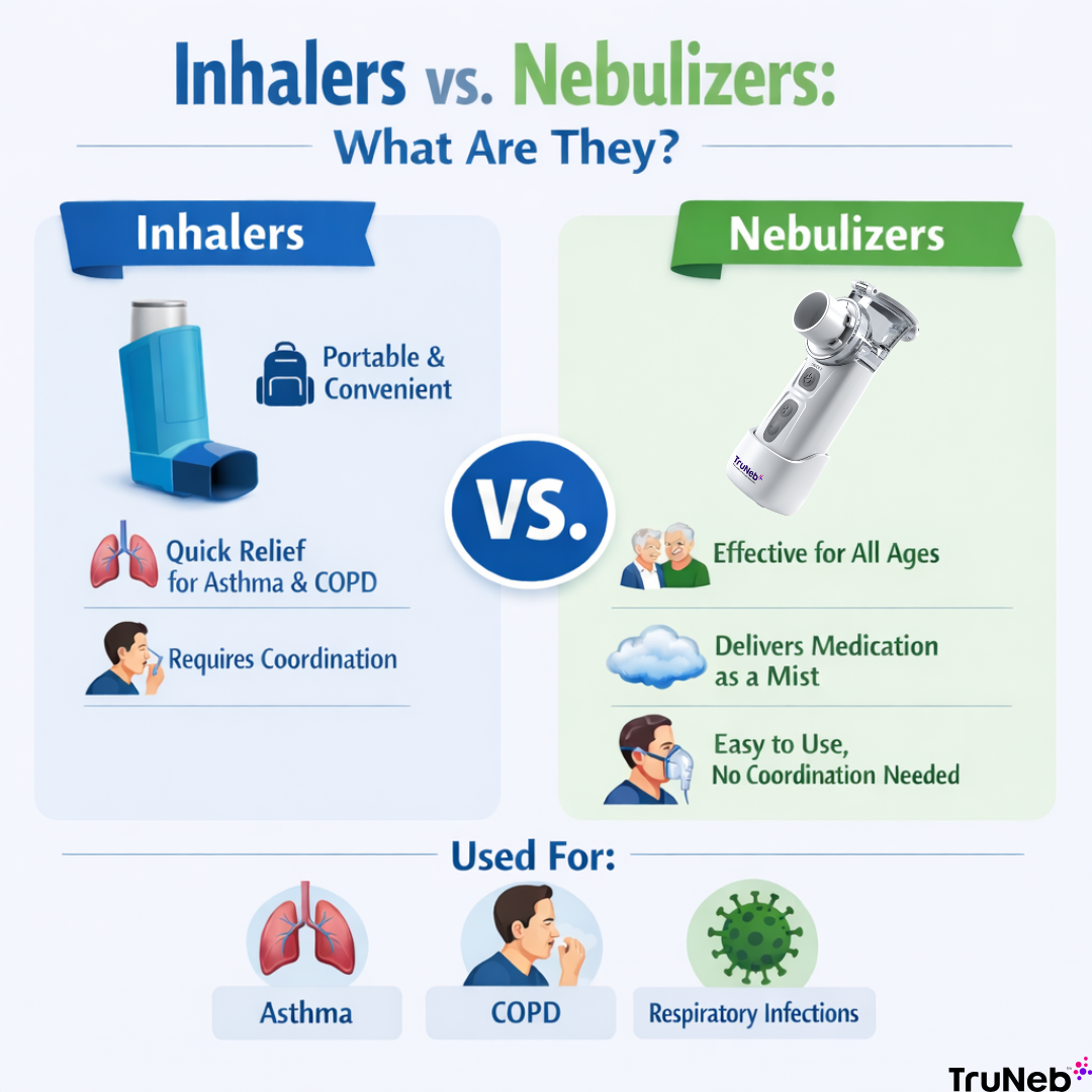 inhaler vs nebulizer