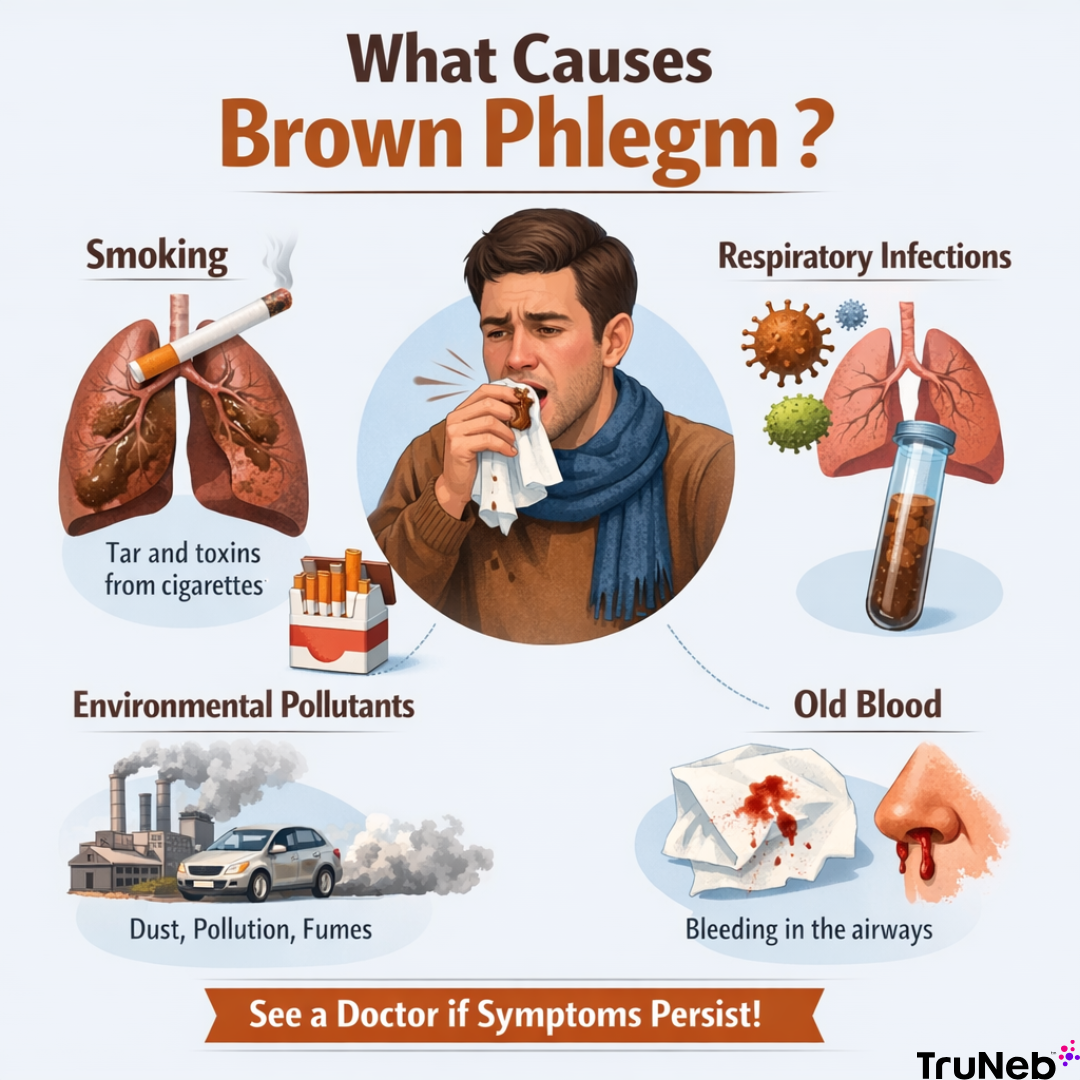 Causes of Brown Phlegm