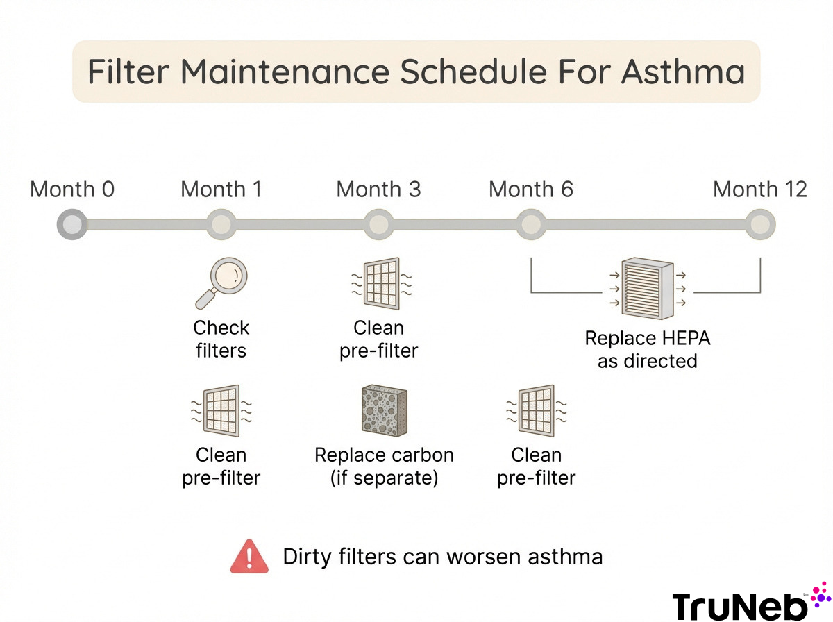 Filter Maintenance Schedule For Asthma