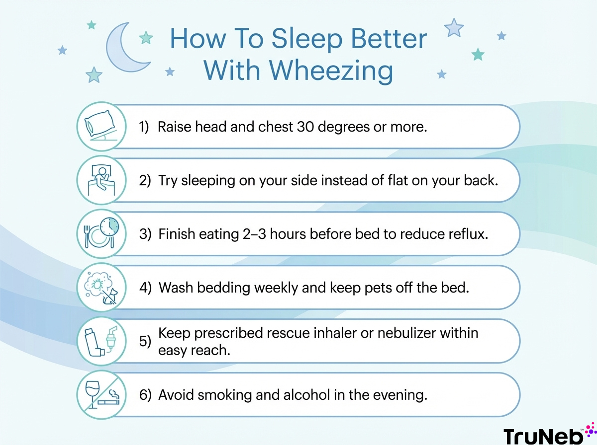 Sleep Better With Wheezing