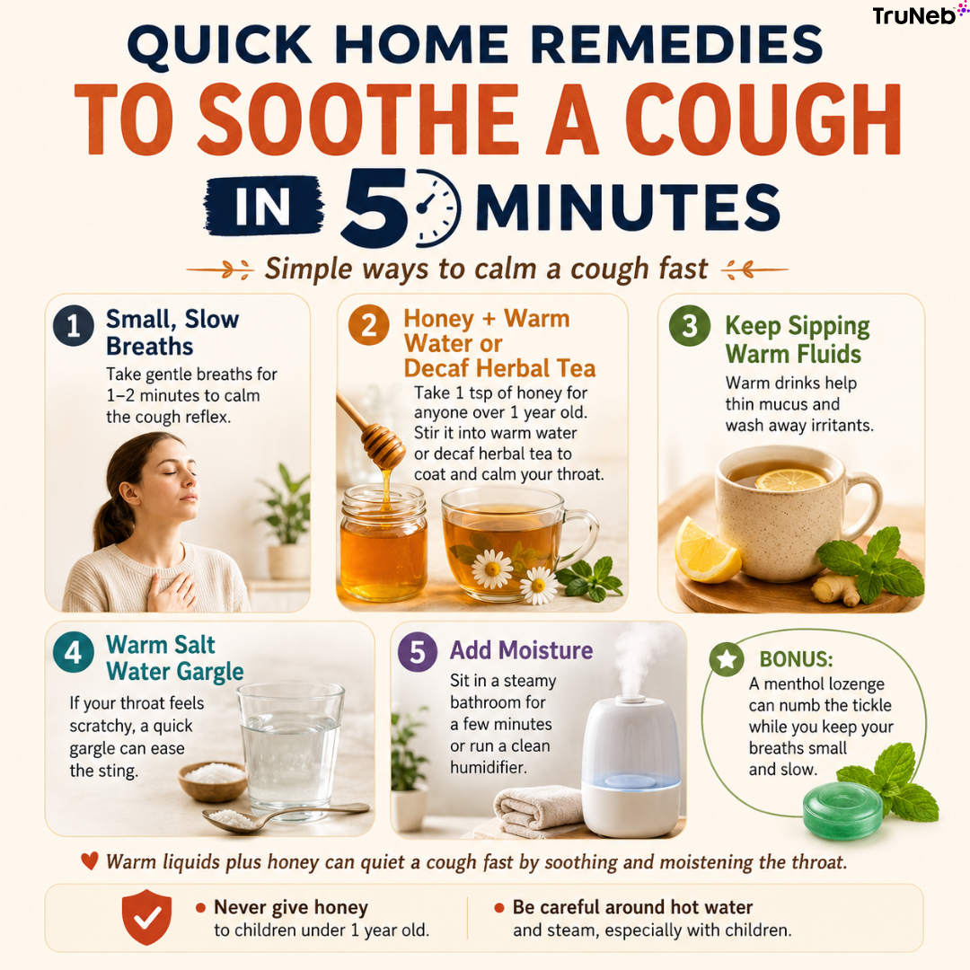 Home Remedies to Soothe a Cough in 5 Minutes