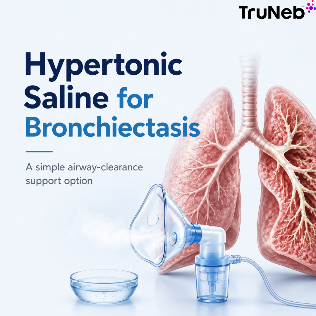 Hypertonic Saline for Bronchiectasis