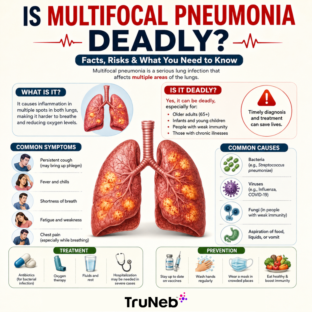Risk Factors of Multifocal Pneumonia