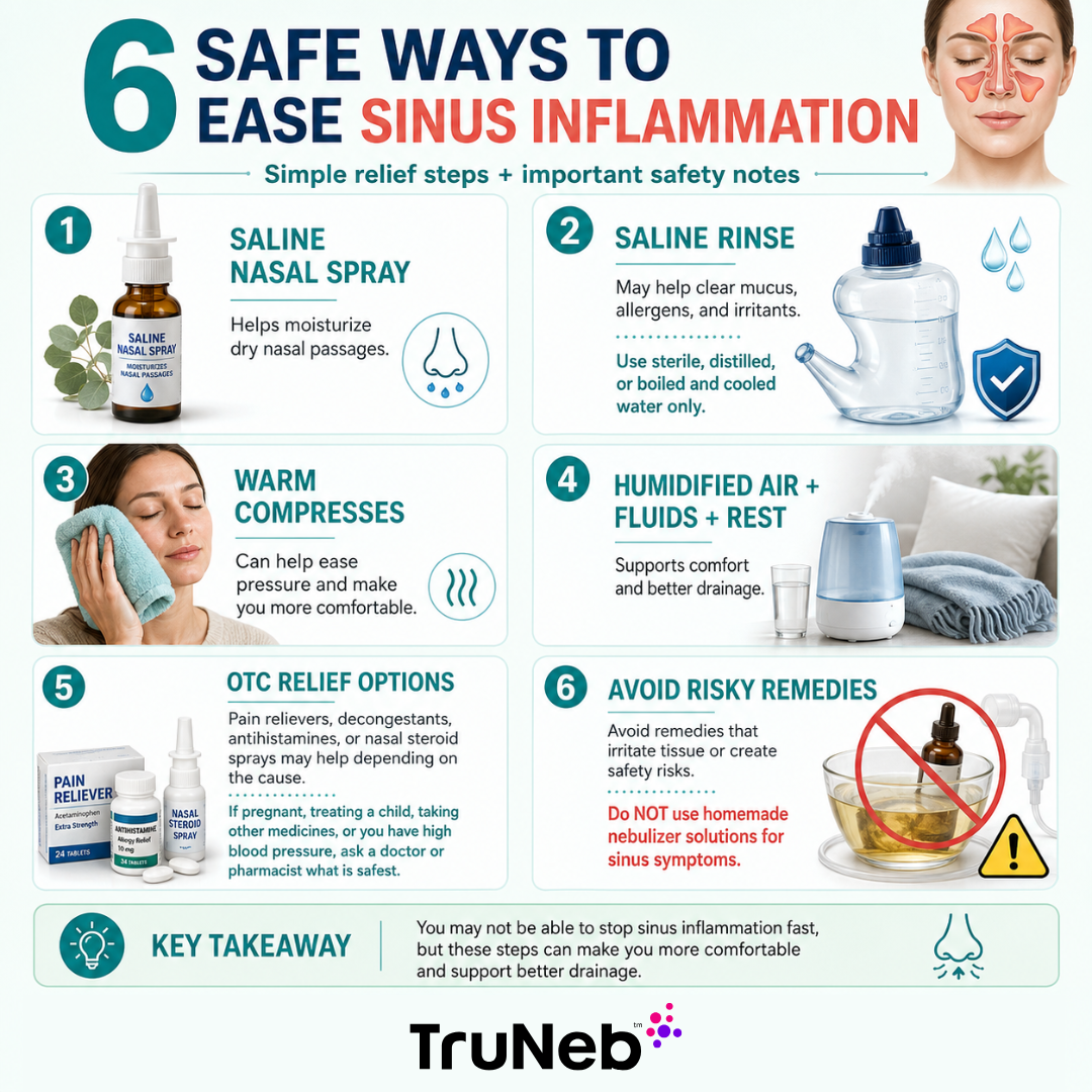 6 Ways to Ease Sinus Inflammation