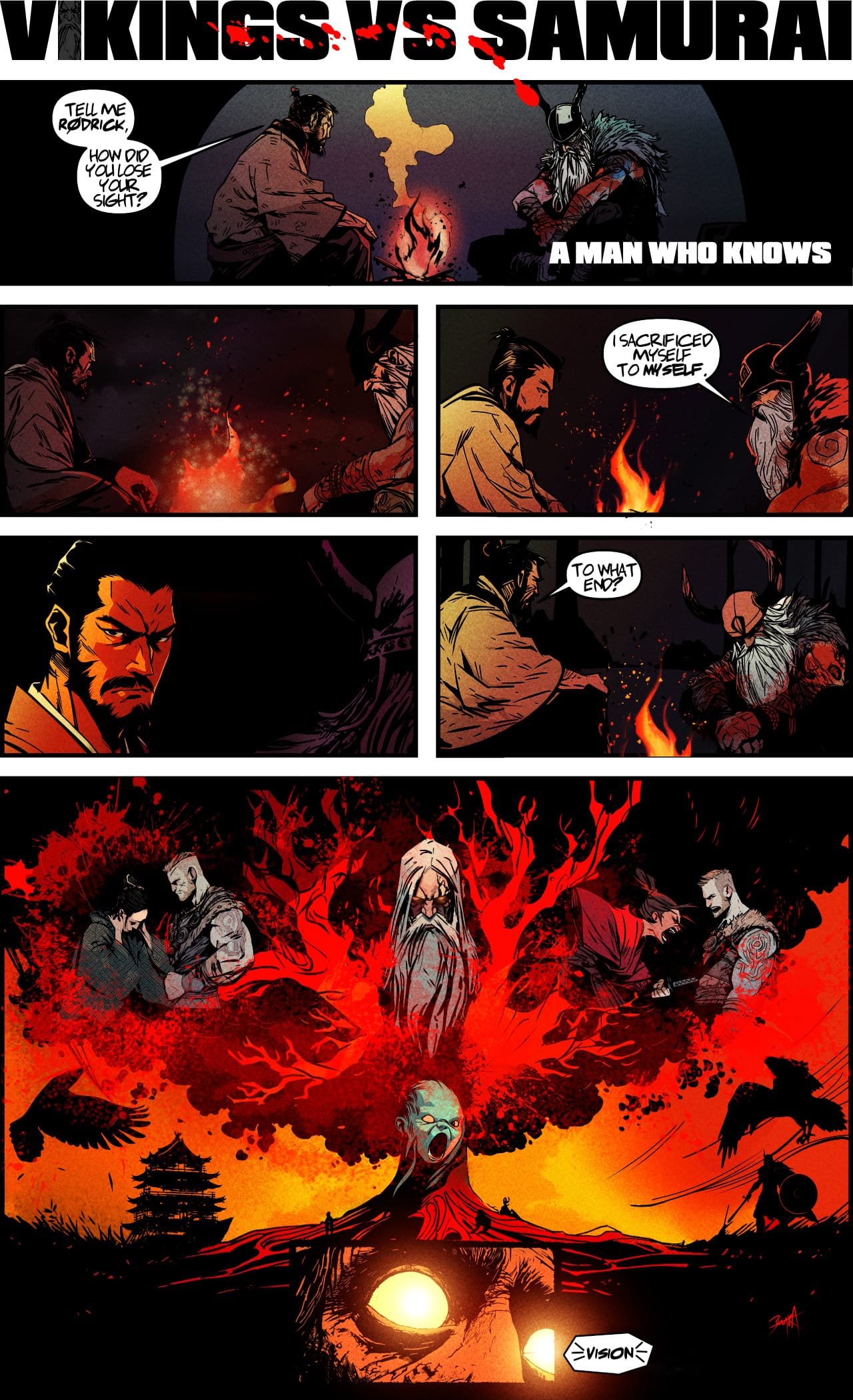 VIKINGS vs SAMURAI: A Man Who Knows