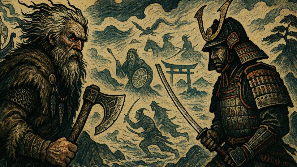 Sámi Mojo, Samurai, and Vikings