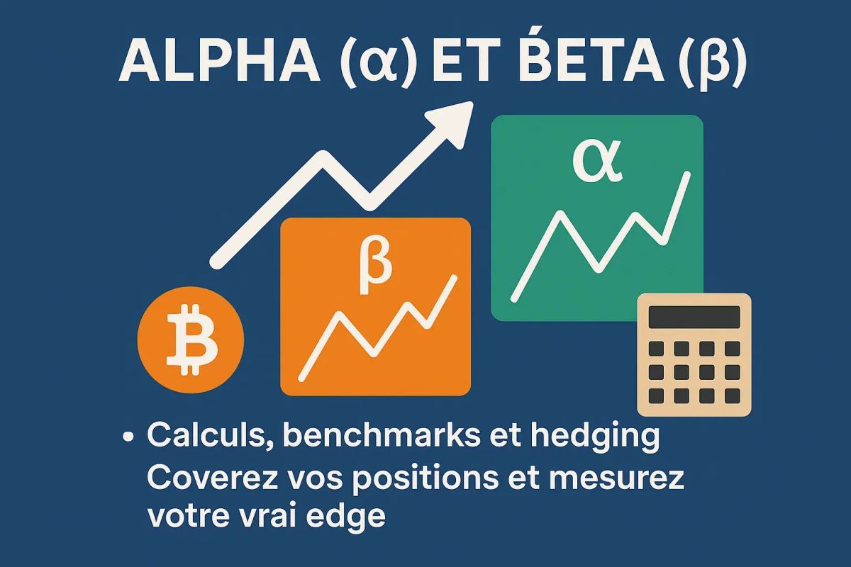 Stratégie crypto : comment calculer et utiliser l’alpha et le bêta pour performer
