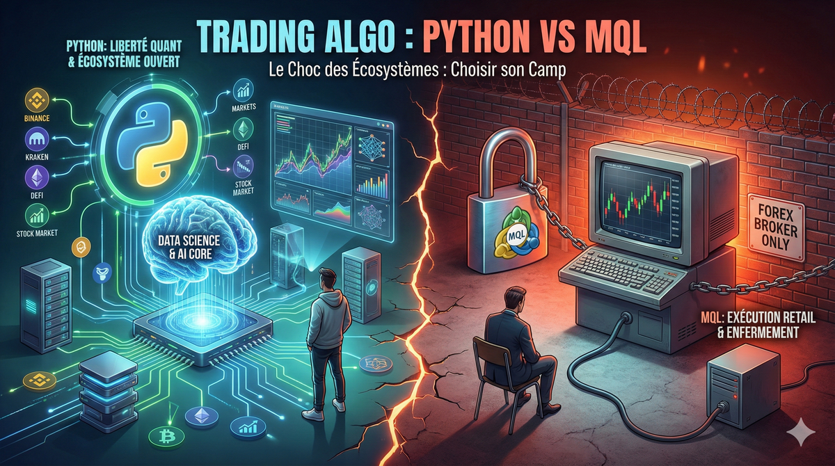 Pourquoi coder ton robot de trading en Python et pas en MQL