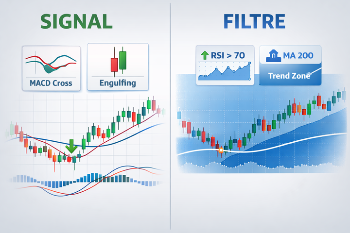 Signal ou Filtre ? Deux Rôles Clés en Trading Algorithmique
