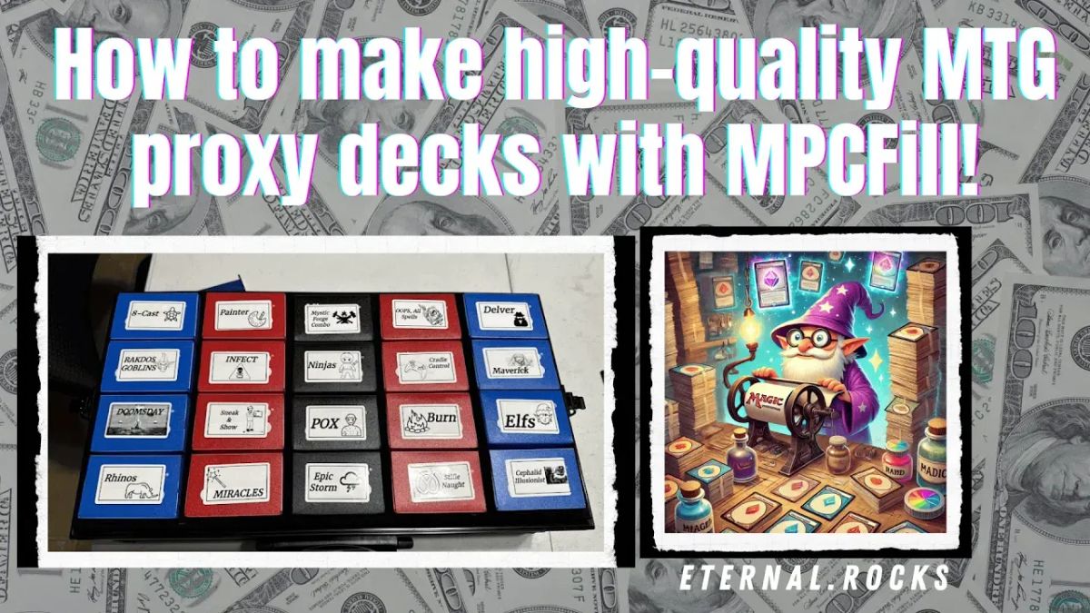 How To Use MPCfill To Make Proxy Decks for MTG