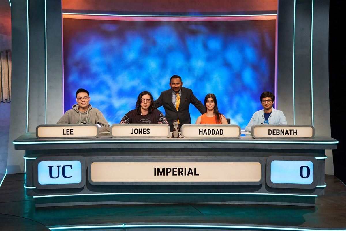 Imperial back to winning ways on University Challenge