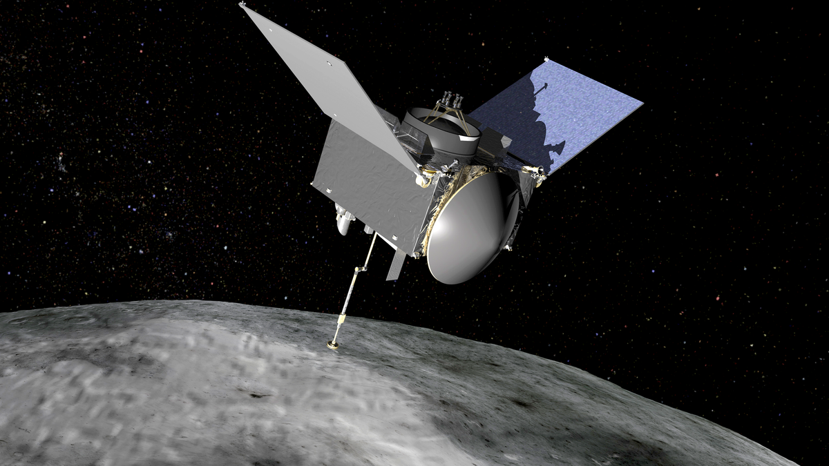 NASA probe successfully collects asteroid sample for Earth return