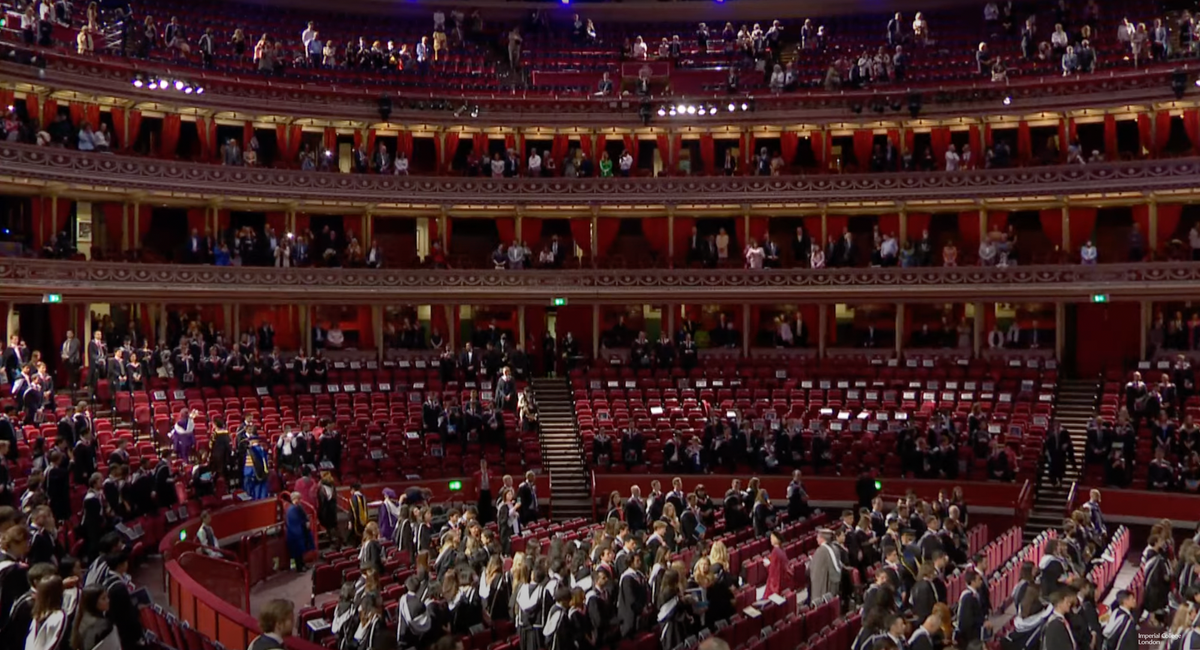 Business School graduands show “appalling lack of respect”