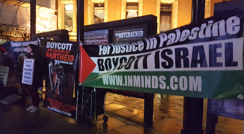 Balfour Declaration celebrations see protests