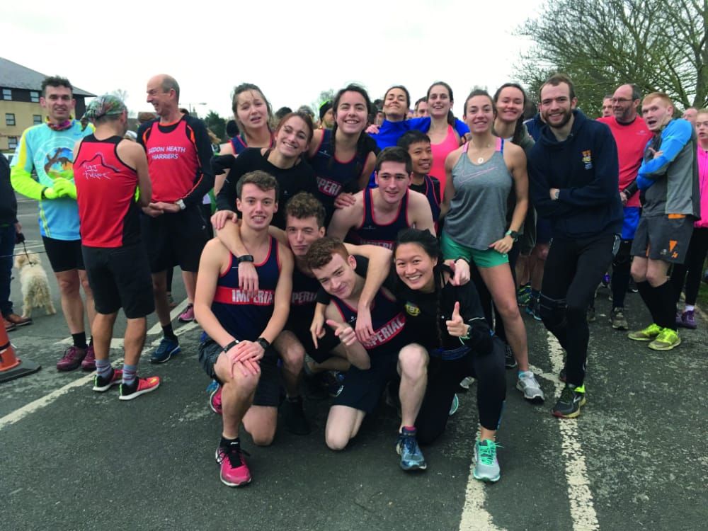 IC Cross Country and Athletics go on a Winter DorchesTour