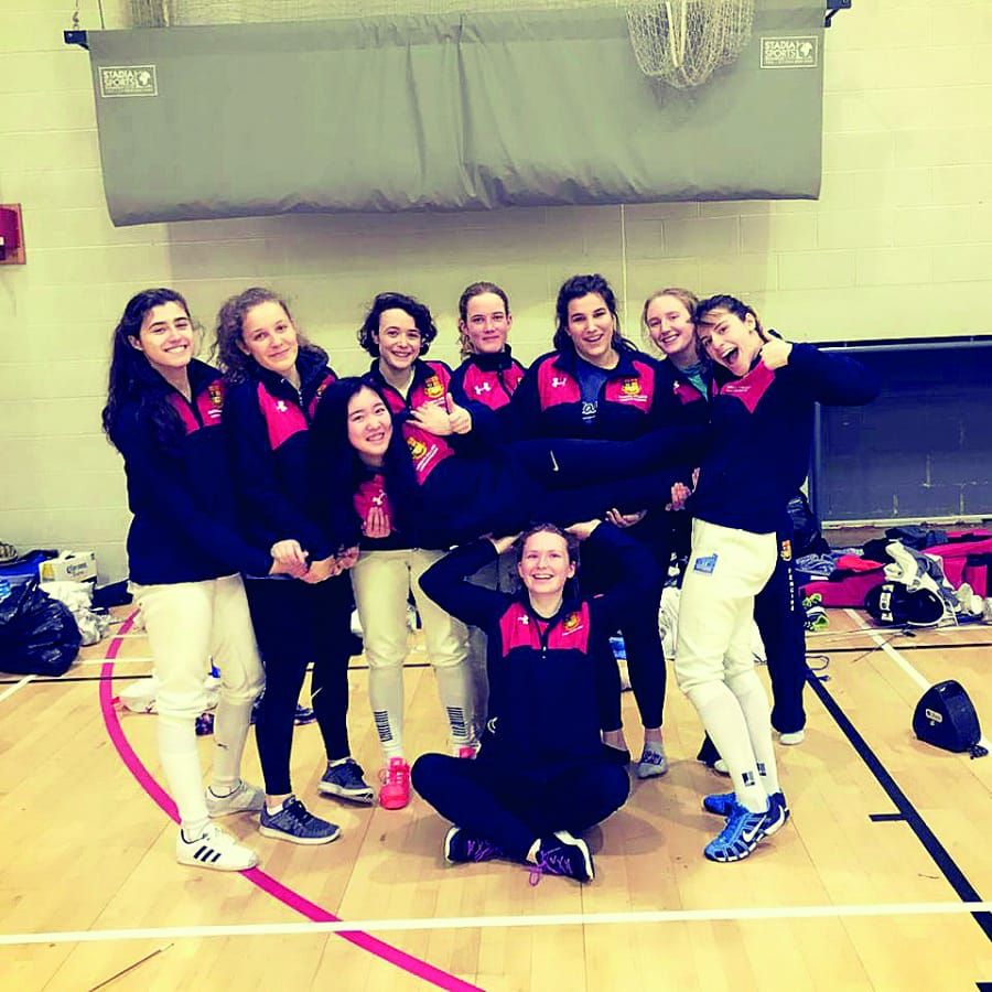 Women’s 1st Team Fencing: Always on point