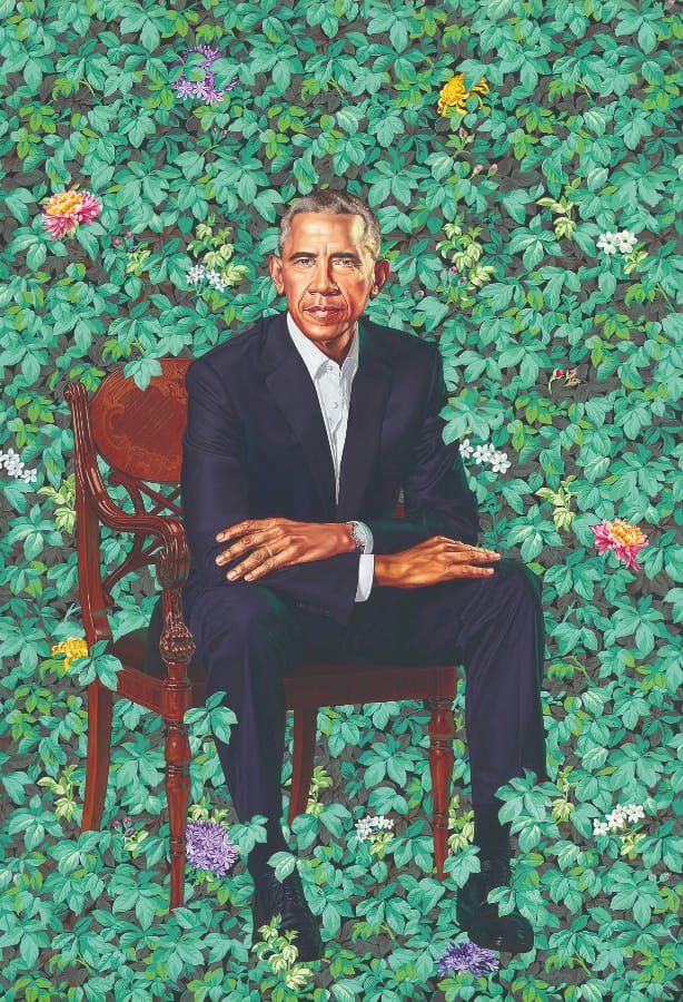 Portraits of the Obamas unveiled in Washington