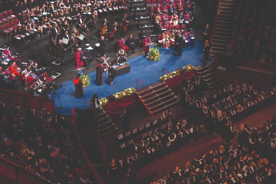 Graduation is a waste of money, and we’re all going to die anyway