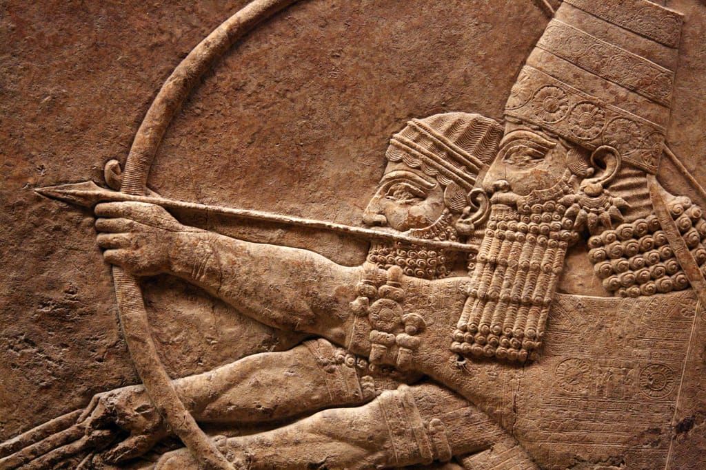 I am Ashurbanipal, king of the world, king of Assyria