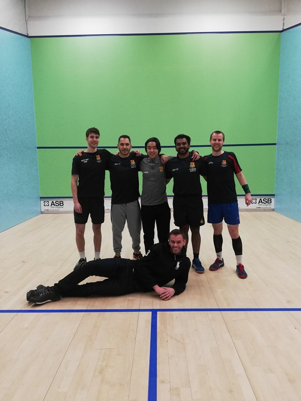 Imperial Squash: Mad dog and Imperial men