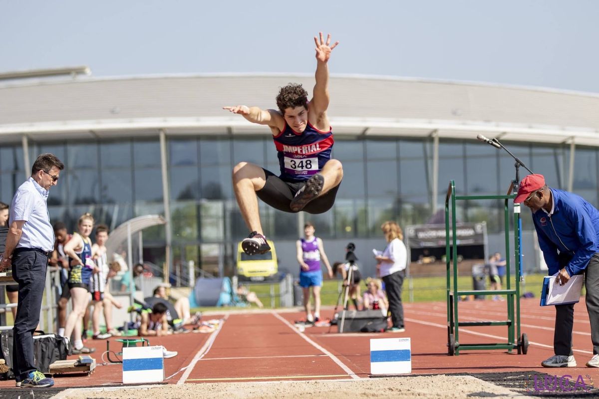 Imperial stay on track in LUCA Athletics League