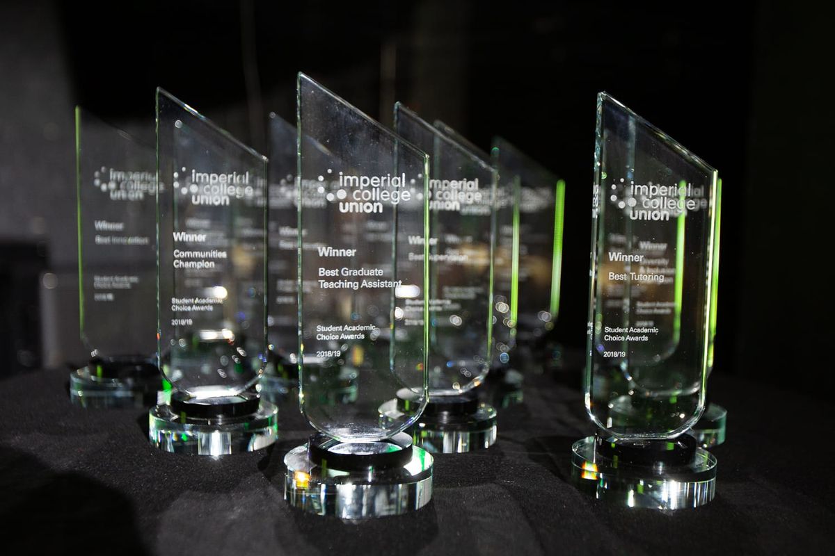 Imperial College Union holds 7th annual Student Academic Choice Awards