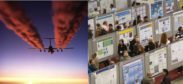 Flying regularly not crucial for success in academia