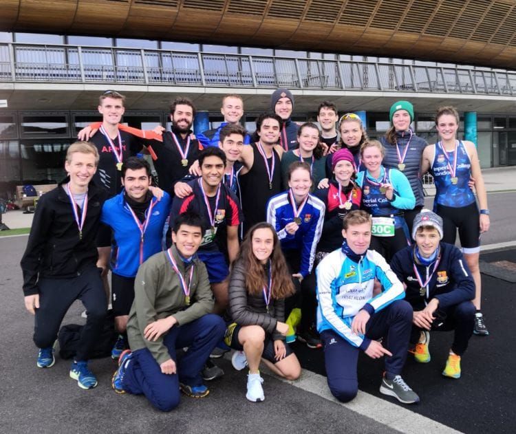 Many Medals for IC Triathlon at Relay Duathlon