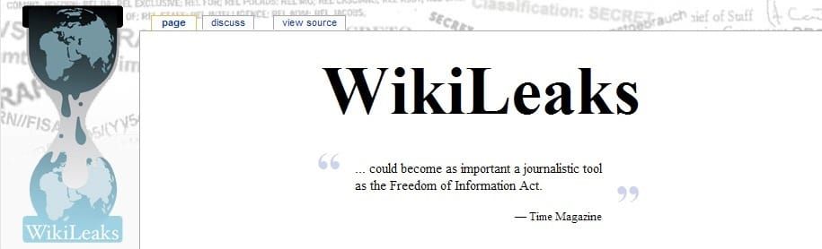 WikiLeaks - Freedom of Information's Greatest Assett