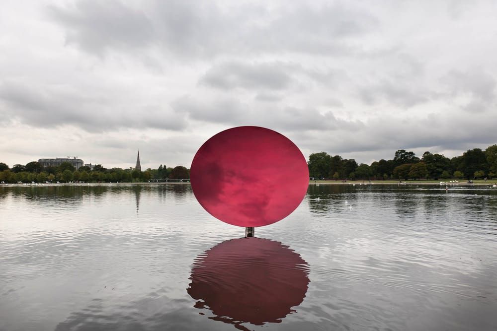 Interesting reflections in Hyde Park