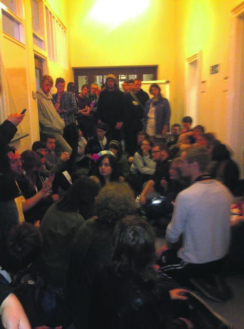 Students occupy uni buildings