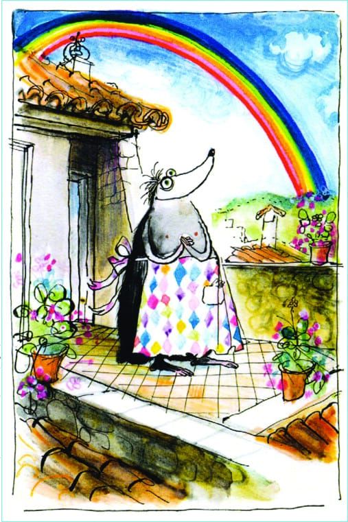 Heart-warming sketches from St Trinians’ creator