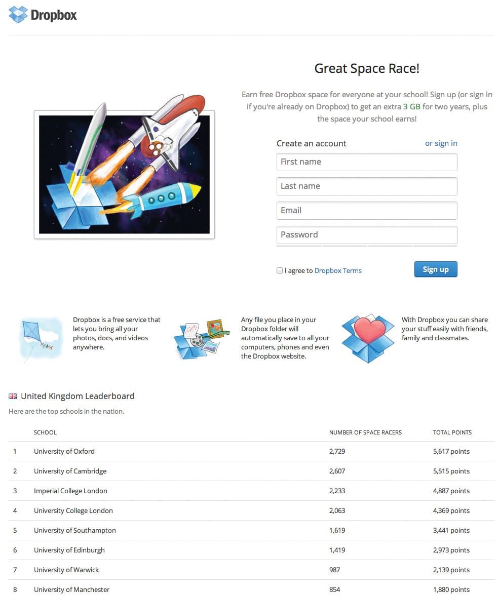 Free storage space for Imperial