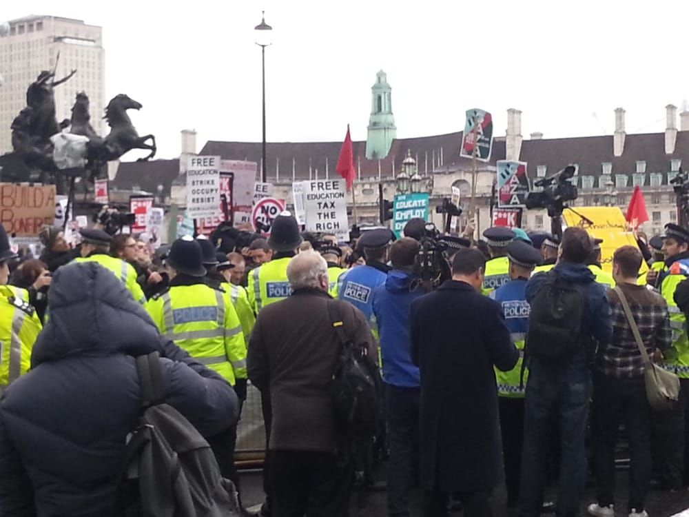 Totally shambolic policing tactics