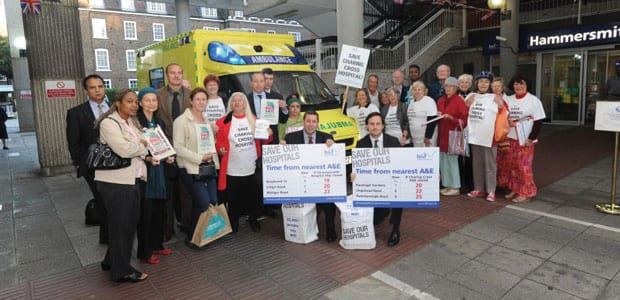 Charing Cross A&E Department saved