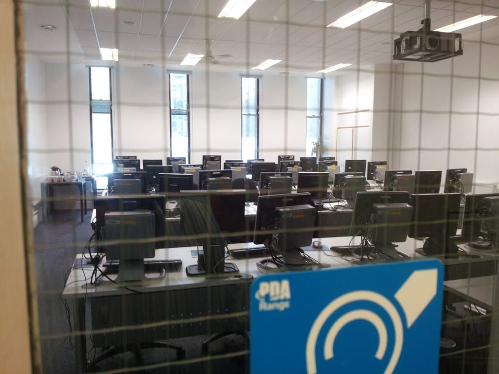 Empty computer room in Library kept locked for days
