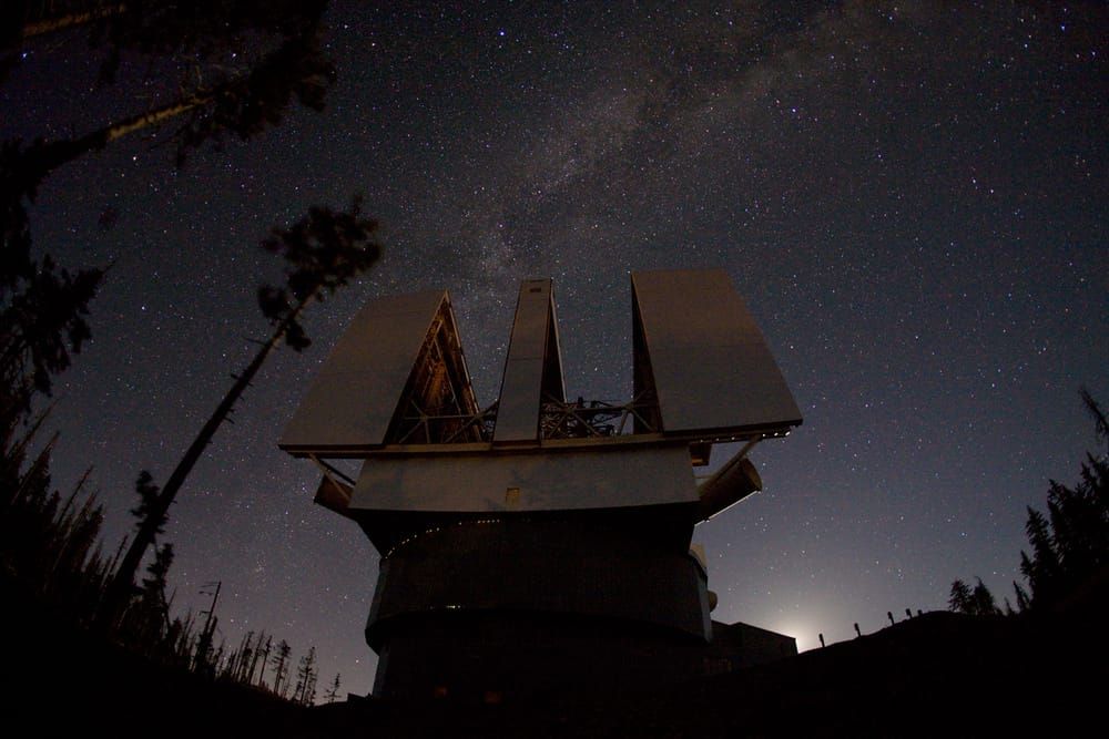 Most distant gravitational lens yet discovered