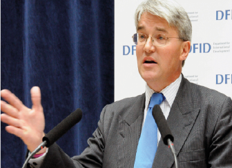 Andrew Mitchell, MP, speaks at Imperial