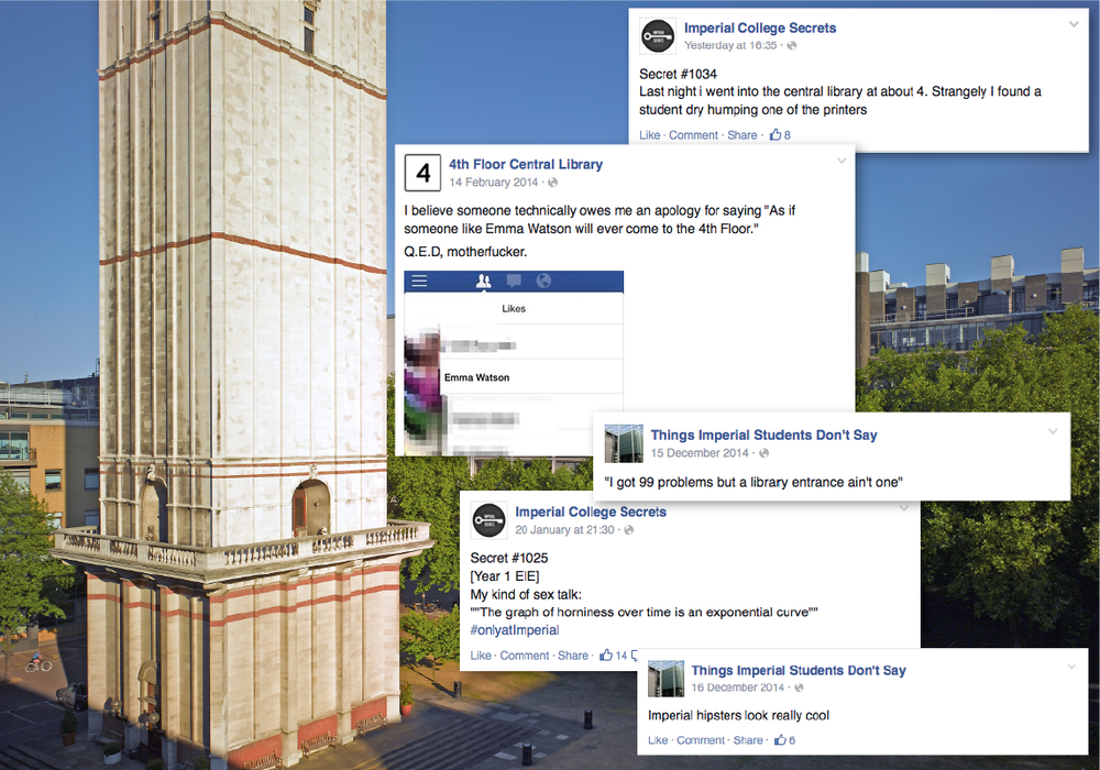 Imperial Facebook pages: the good, the bad, and the downright hilarious